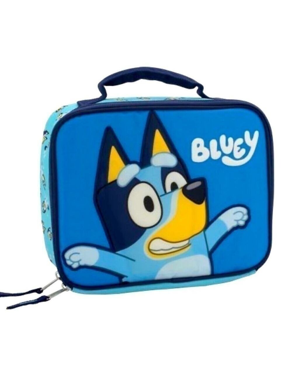 Moose Bluey Kids Lunch Box Lunch Bag Blue